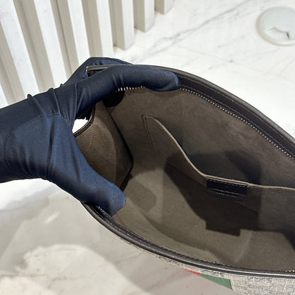 Gucci GG Supreme Web Clutch
