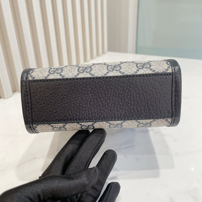 Gucci Mini Tote with Interlocking G In Blue
