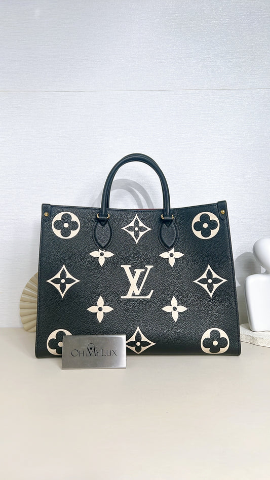 LV On The Go MM Bicolor