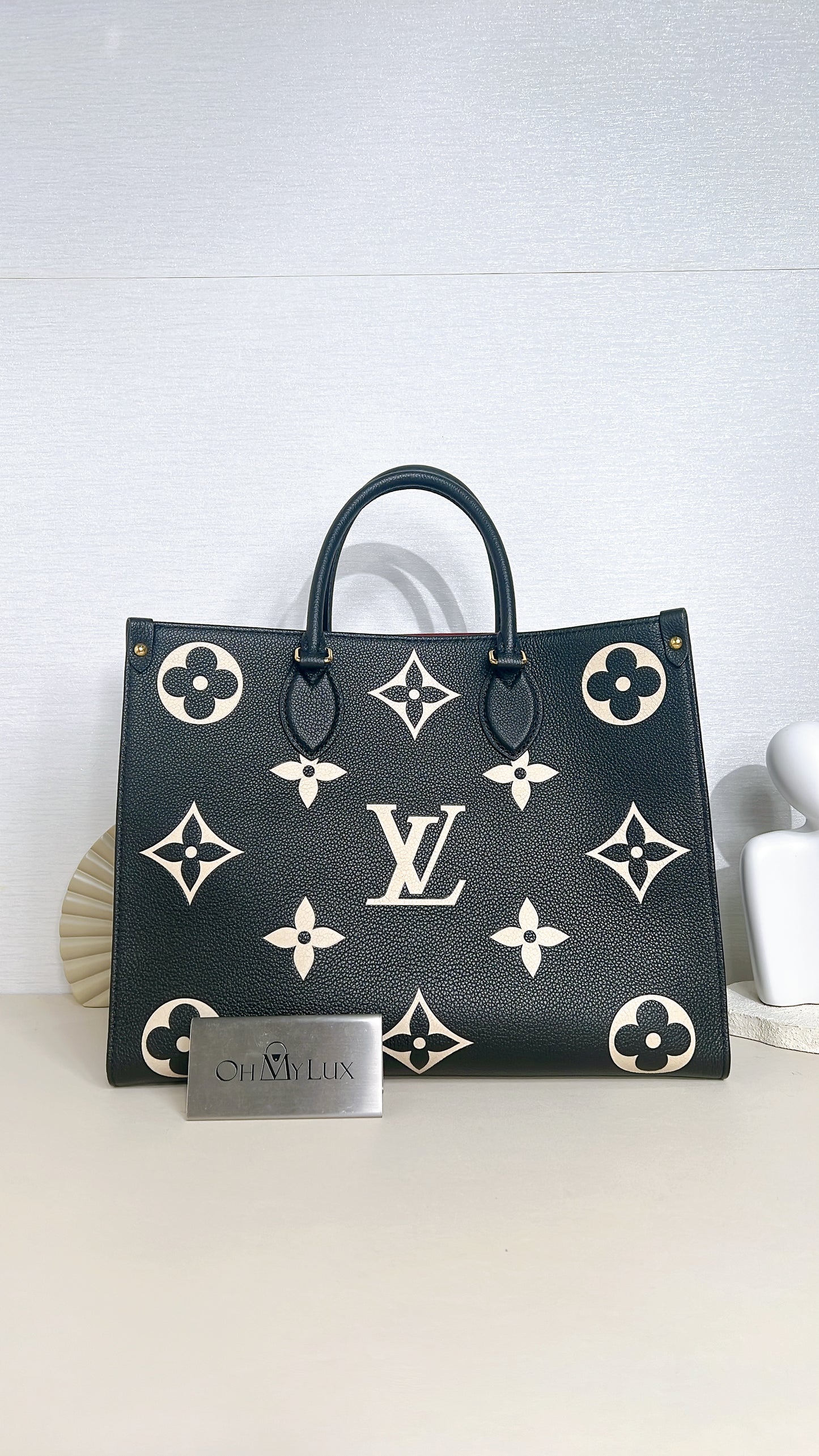 LV On The Go MM Bicolor