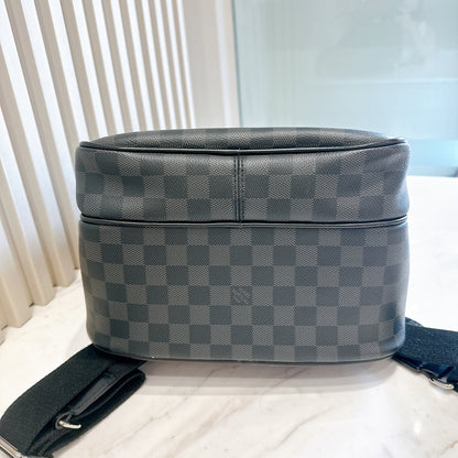 LV Michael Backpack in Dameier Graphite