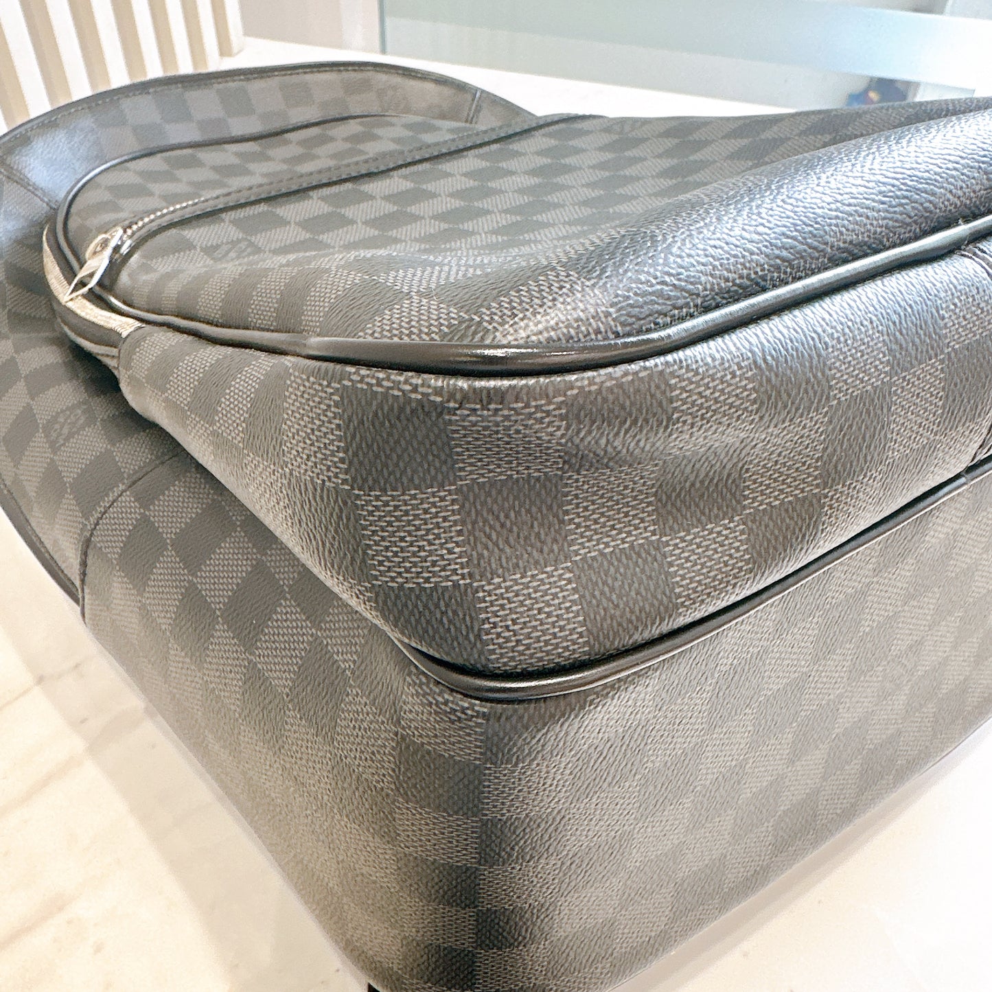 LV Michael Backpack in Dameier Graphite