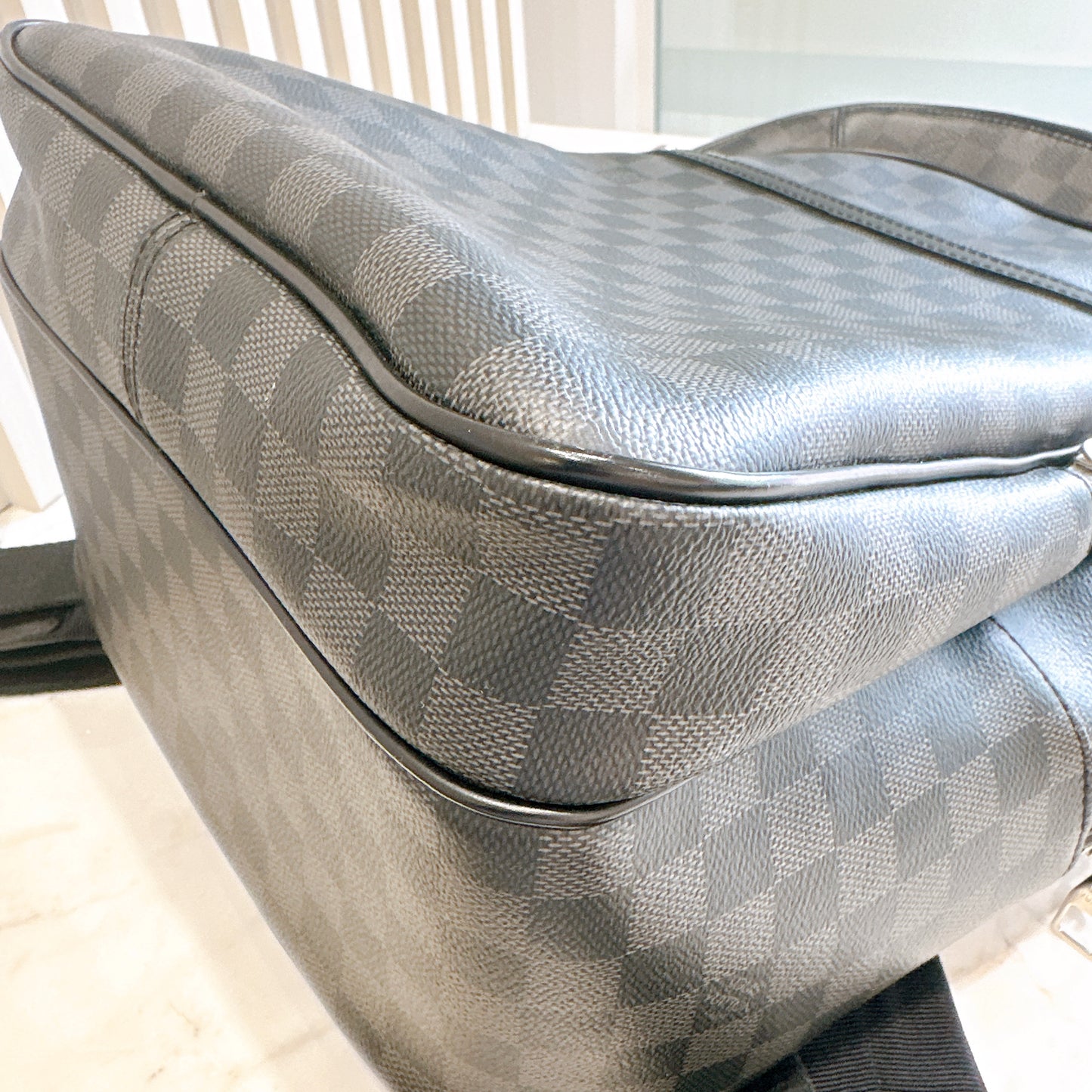 LV Michael Backpack in Dameier Graphite