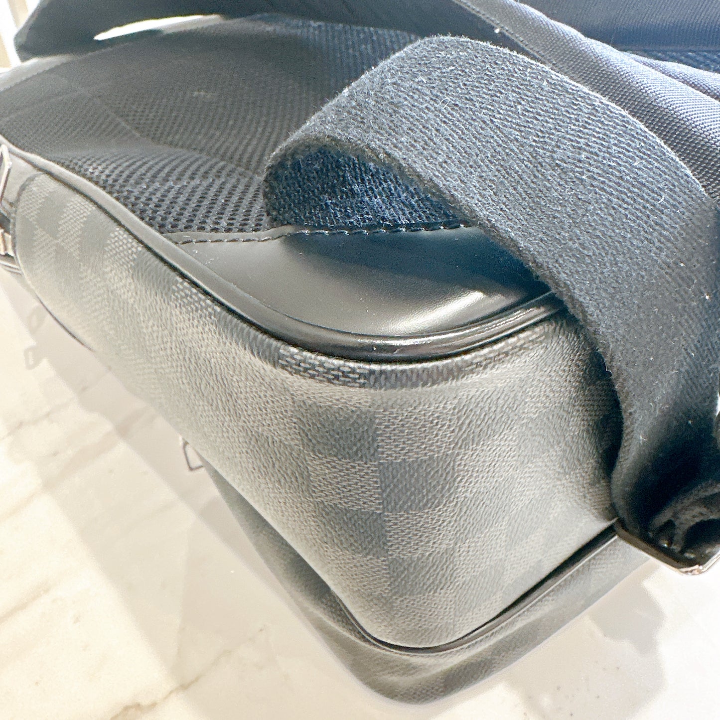 LV Michael Backpack in Dameier Graphite