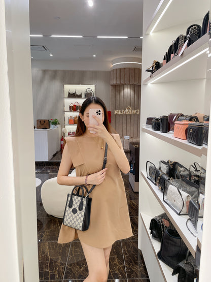 Gucci Mini Tote with Interlocking G In Blue