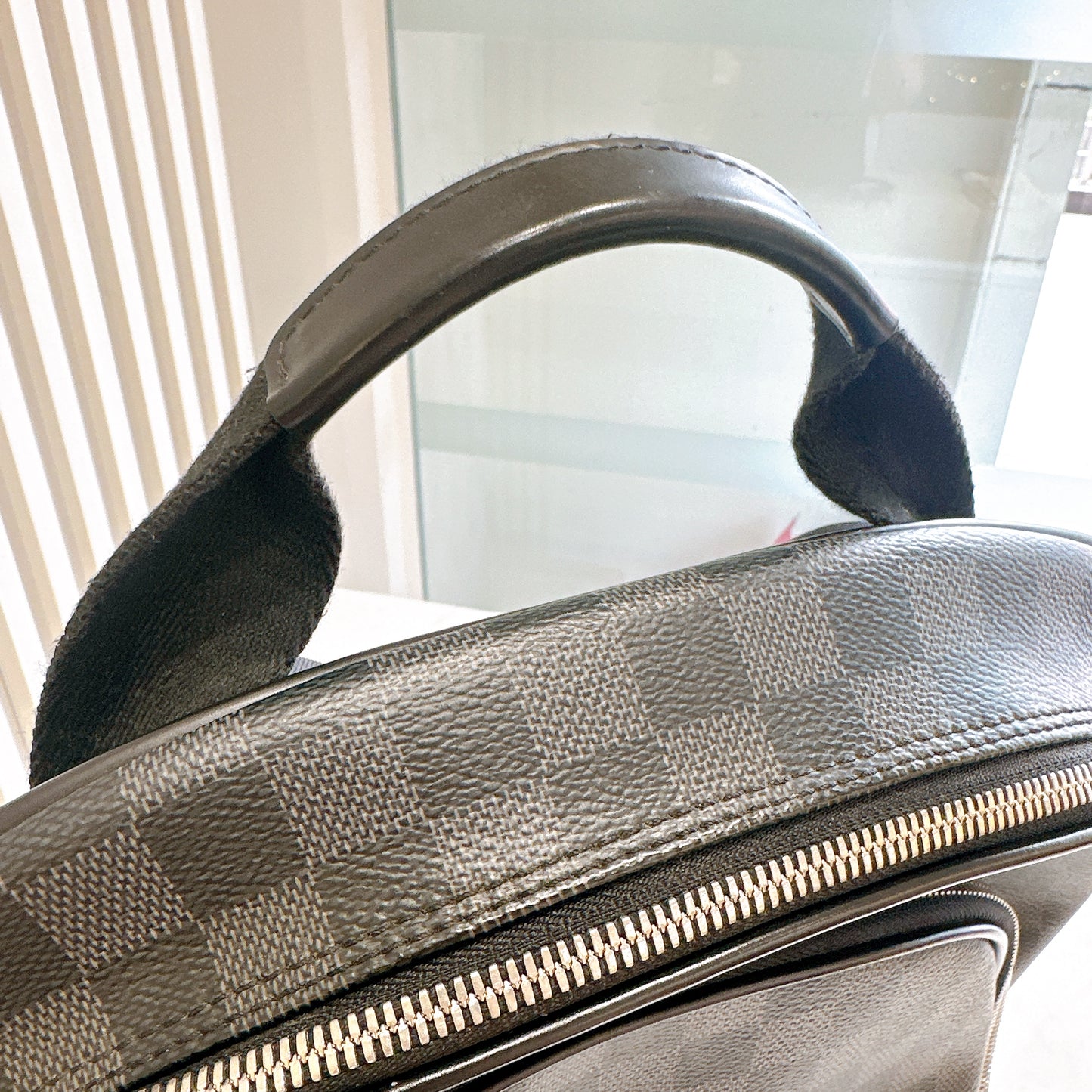 LV Michael Backpack in Dameier Graphite