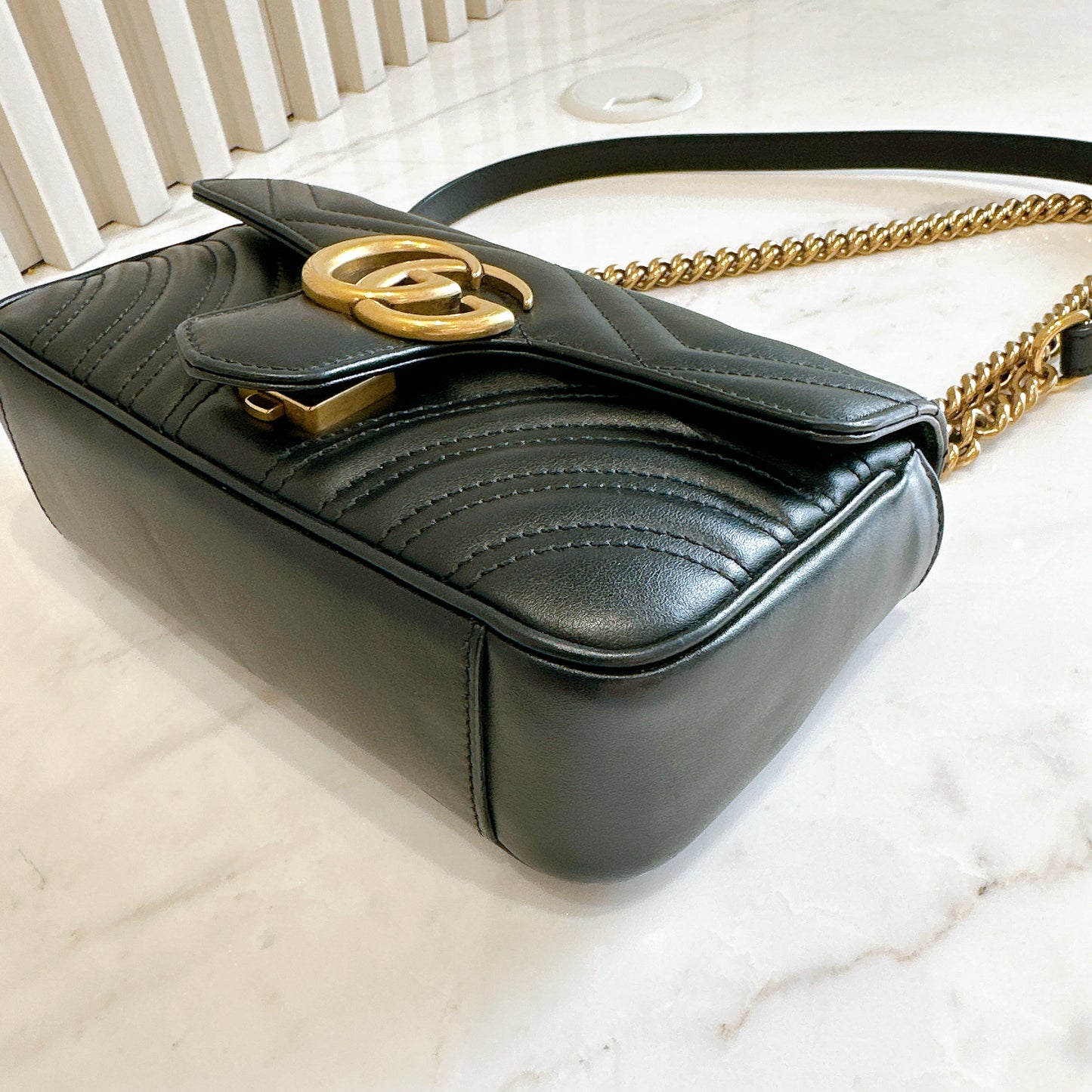 Gucci Marmont Mini in Black