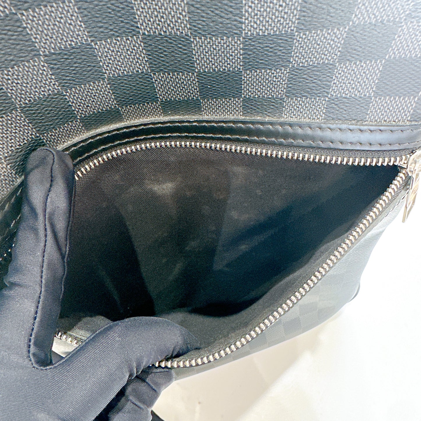 LV Michael Backpack in Dameier Graphite