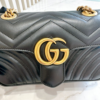Gucci Marmont Mini in Black