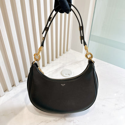 Celine Ava in Black Calfskin