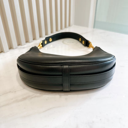 Celine Ava in Black Calfskin