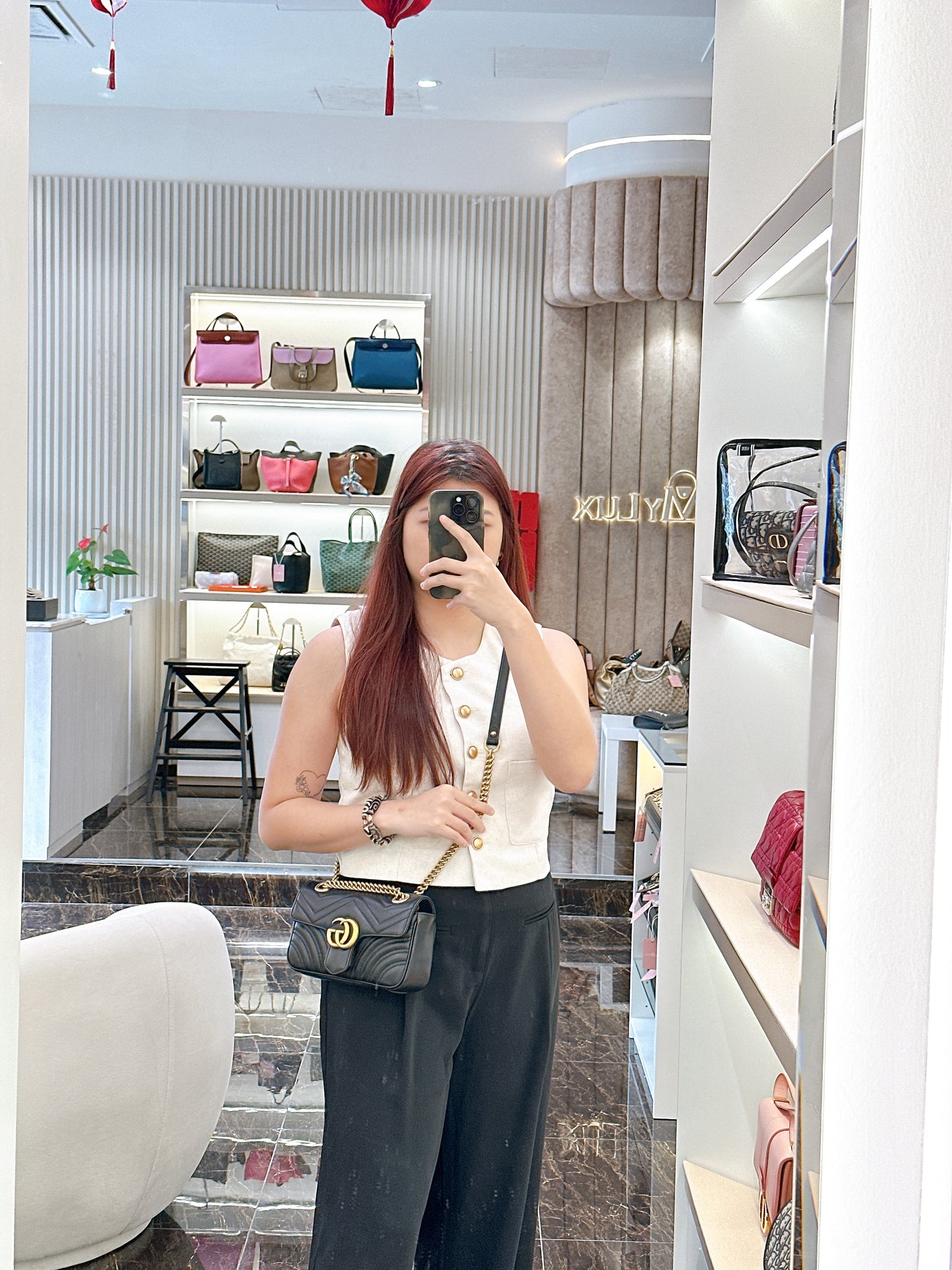 Gucci Marmont Mini in Black