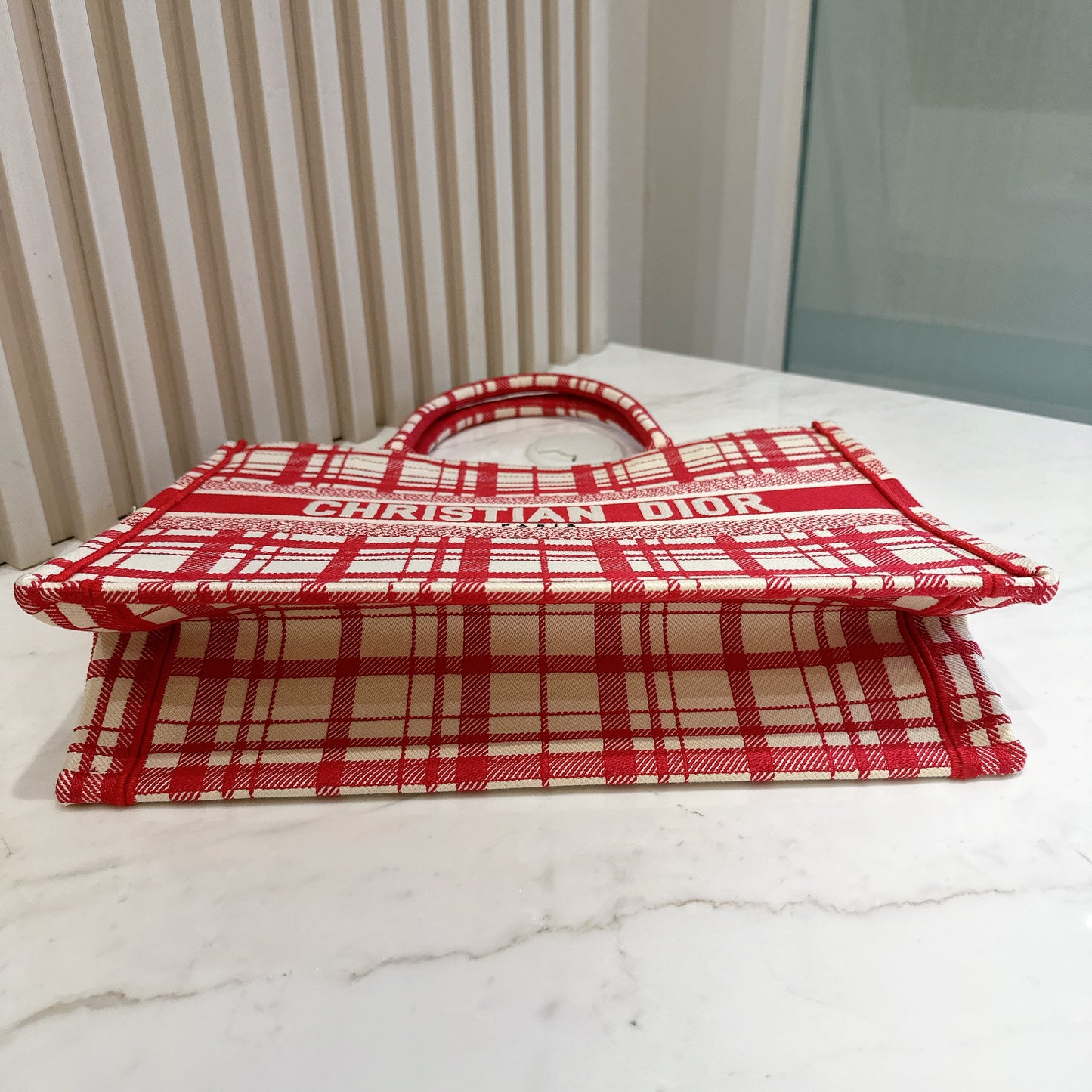 Dior Medium Check 'n' Dior Book Tote
