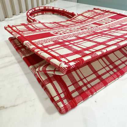 Dior Medium Check 'n' Dior Book Tote
