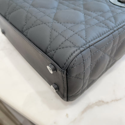 Lady Dior Mini in Black Ultramatte