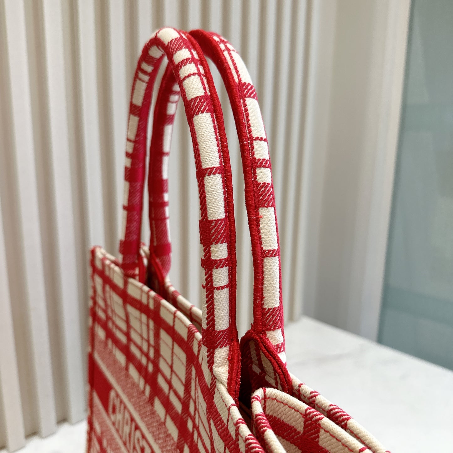 Dior Medium Check 'n' Dior Book Tote