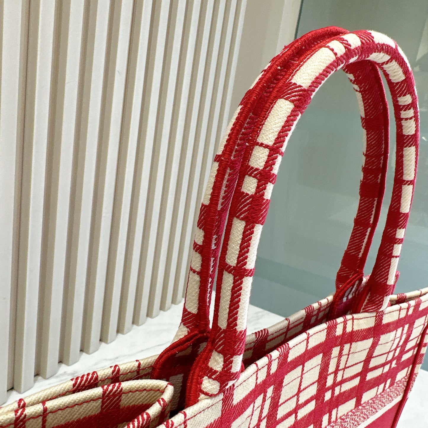 Dior Medium Check 'n' Dior Book Tote