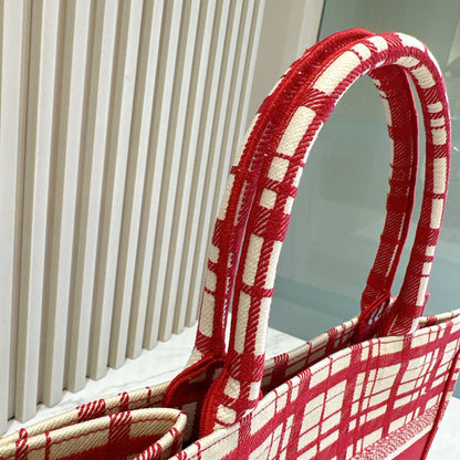 Dior Medium Check 'n' Dior Book Tote