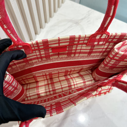 Dior Medium Check 'n' Dior Book Tote