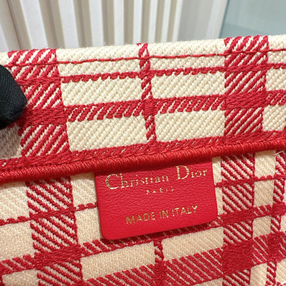 Dior Medium Check 'n' Dior Book Tote