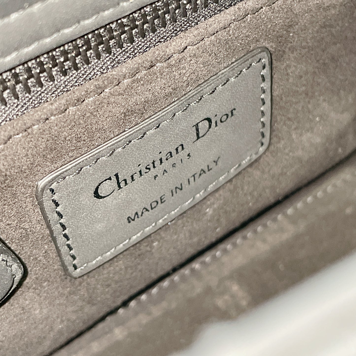 Lady Dior Mini in Black Ultramatte