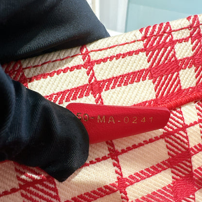 Dior Medium Check 'n' Dior Book Tote
