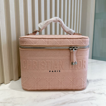 Dior Travel Large Vanity Case in Pink