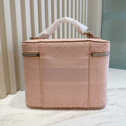 Dior Travel Large Vanity Case in Pink