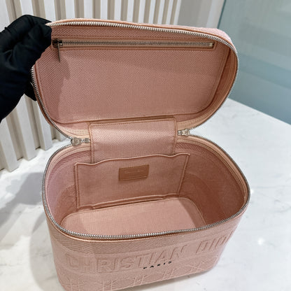 Dior Travel Large Vanity Case in Pink