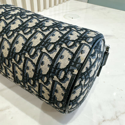 Dior Blue Oblique Jacquard Mini Roller