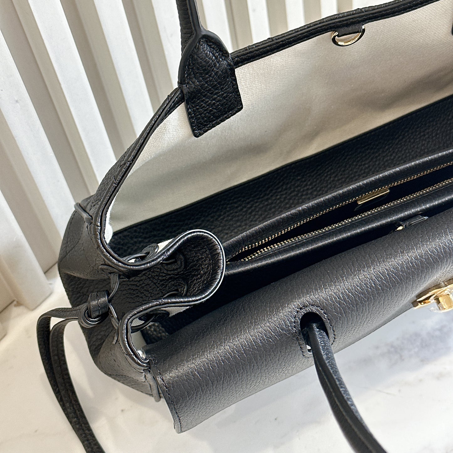 Chanel Black Caviar 26S Small Shopping Tote