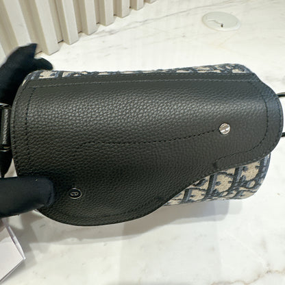 Dior Blue Oblique Jacquard Mini Roller