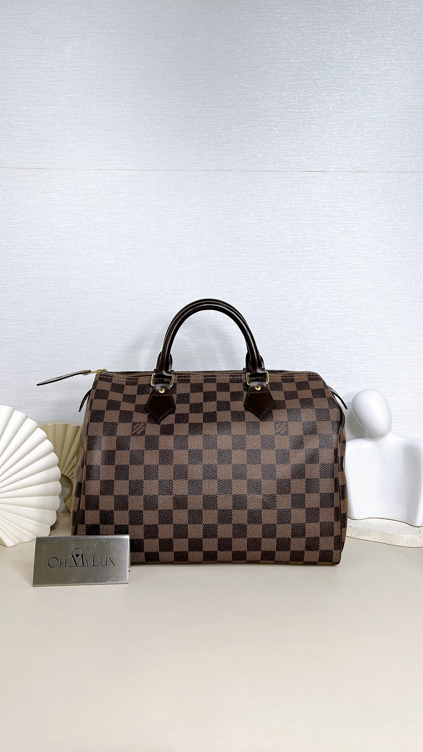 LV Damier Ebene Speedy 30