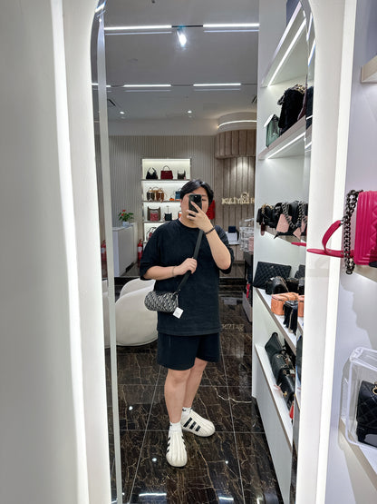 Dior Blue Oblique Jacquard Mini Roller