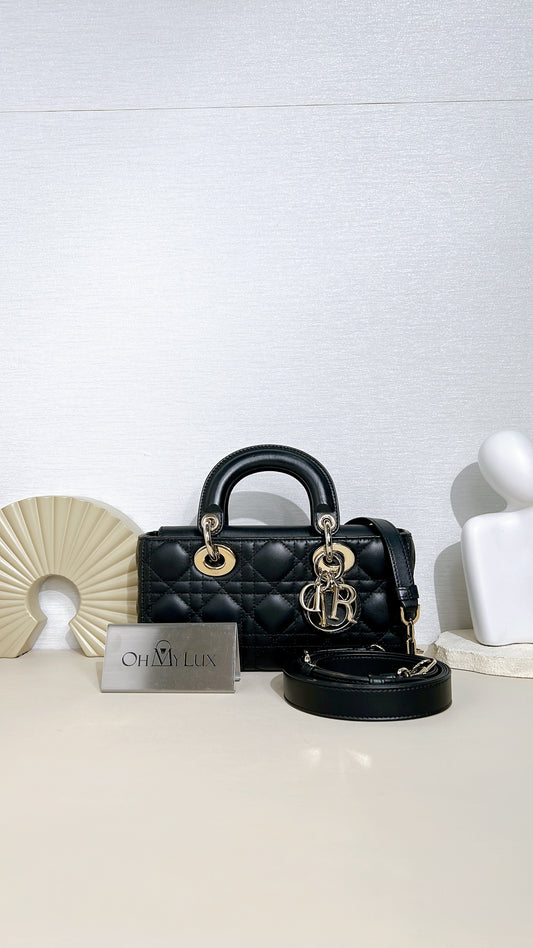 Lady D Joy Small in Black GHW