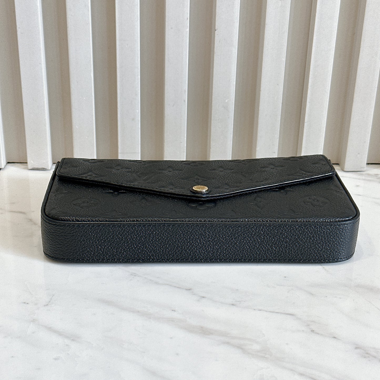LV Monogram Empriente Felicie Pochette in Black