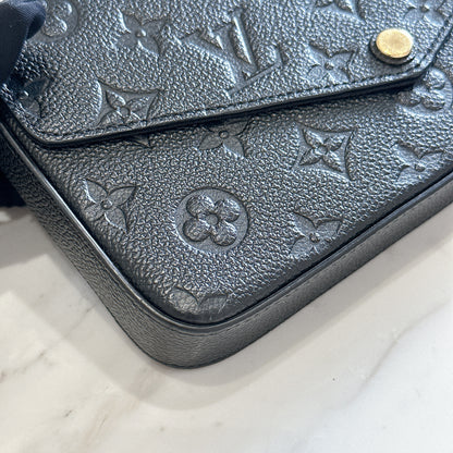 LV Monogram Empriente Felicie Pochette in Black
