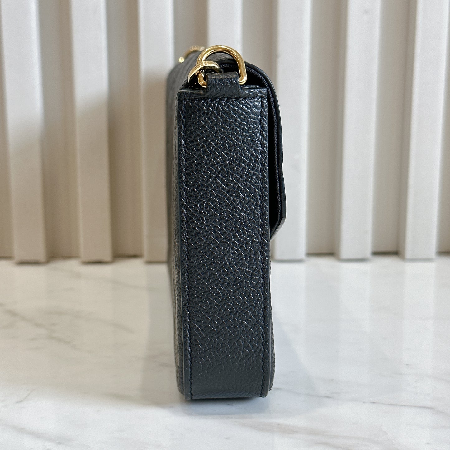 LV Monogram Empriente Felicie Pochette in Black