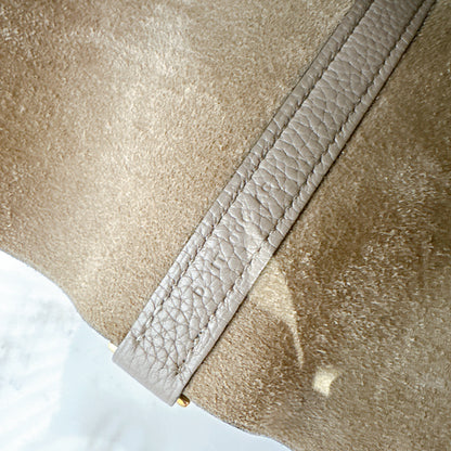 Hermes Picotin 22 Gris Asphalte in Taurillon Clemence Leather
