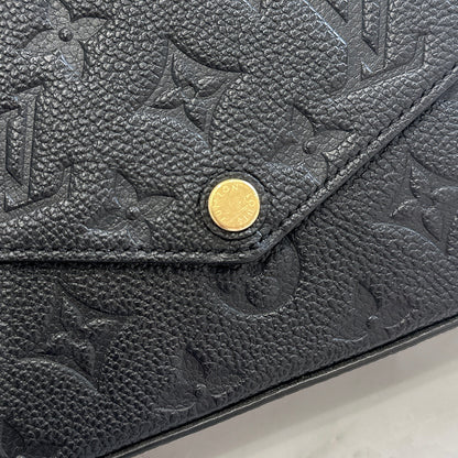 LV Monogram Empriente Felicie Pochette in Black