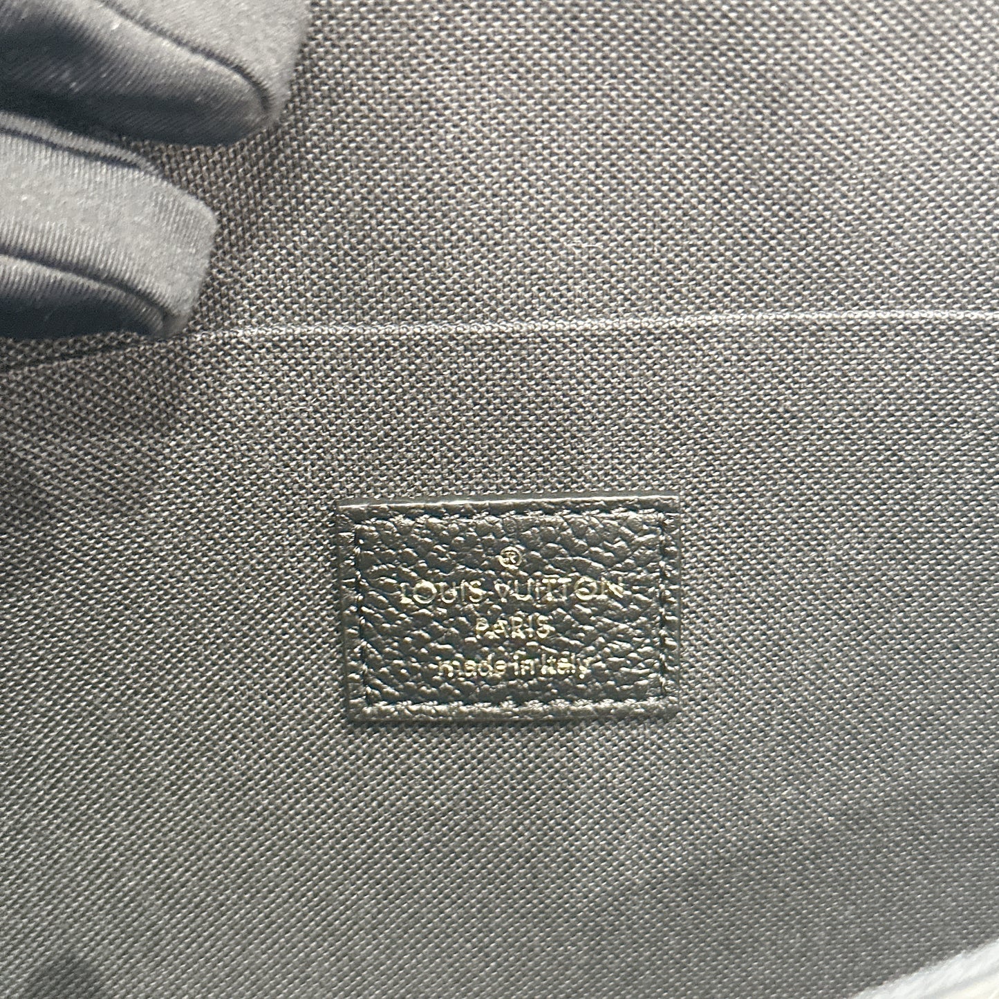LV Monogram Empriente Felicie Pochette in Black