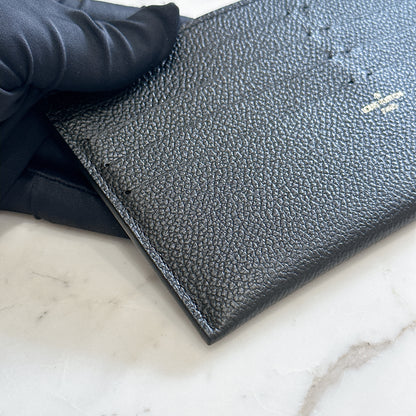 LV Monogram Empriente Felicie Pochette in Black