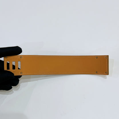 Hermes Kelly Dog Bracelet In Black
