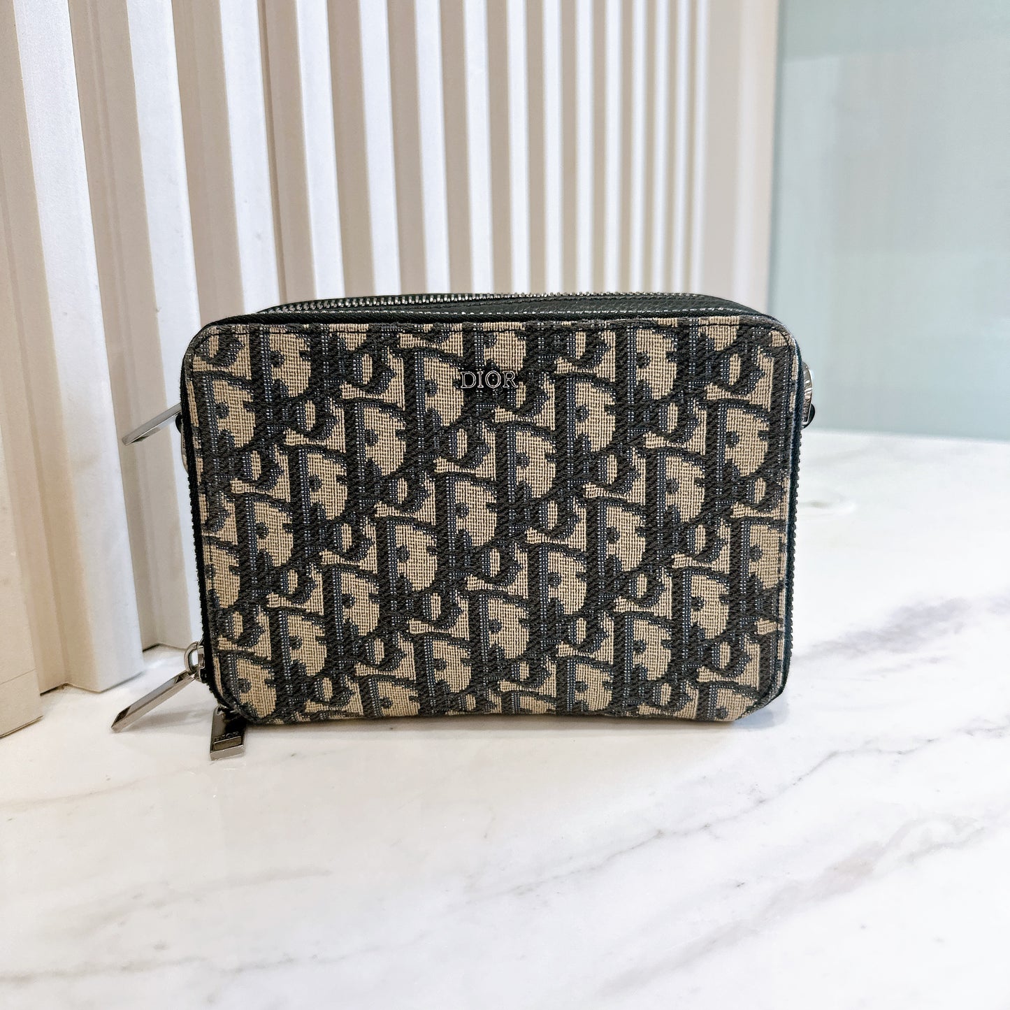 Dior Zipped Pouch with Strap
