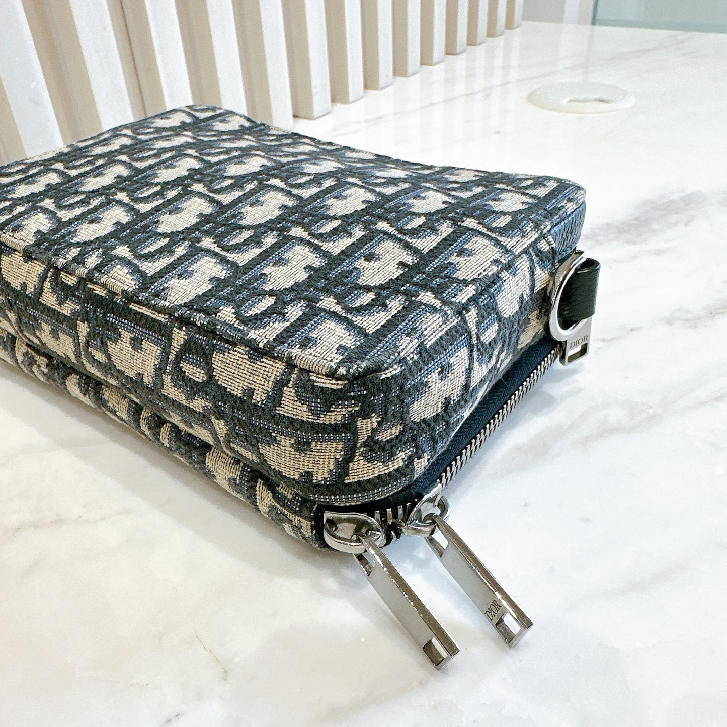 Dior Zipped Pouch with Strap