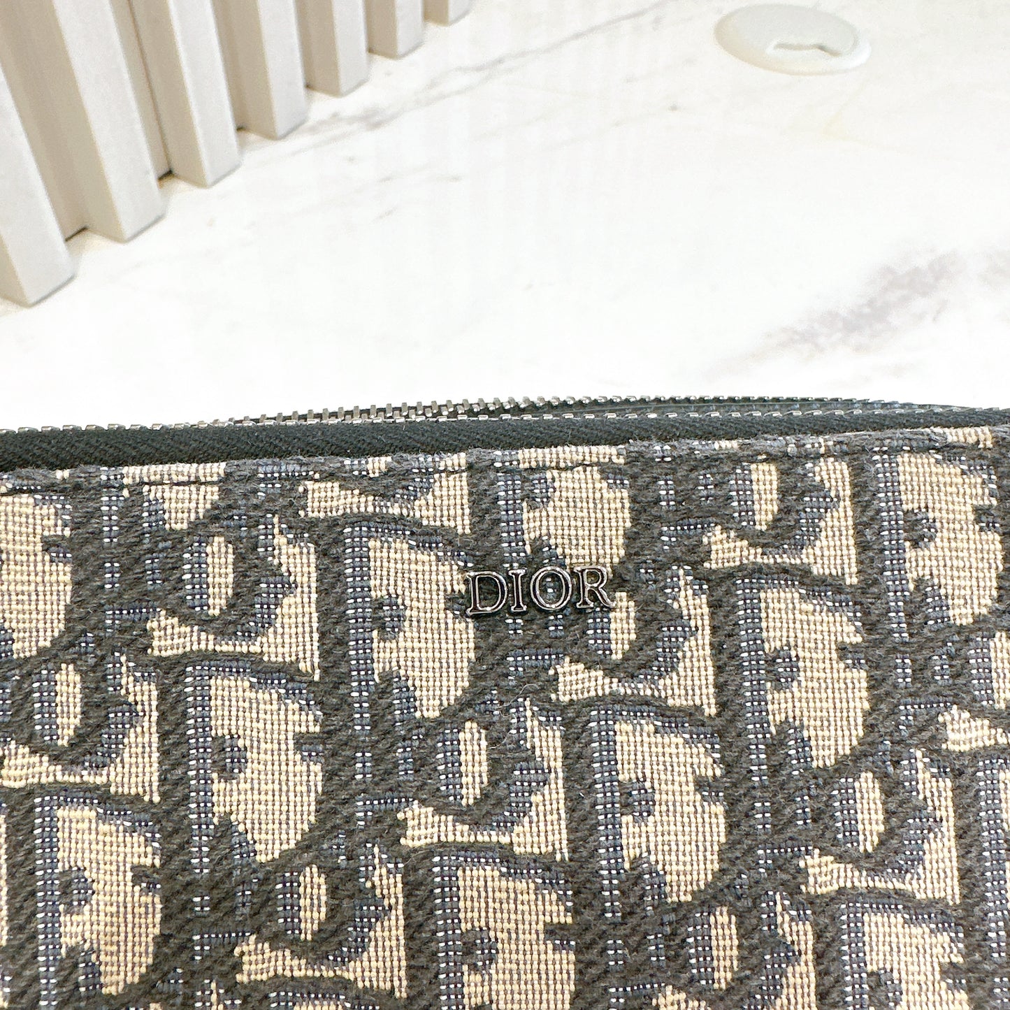 Dior Zipped Pouch with Strap