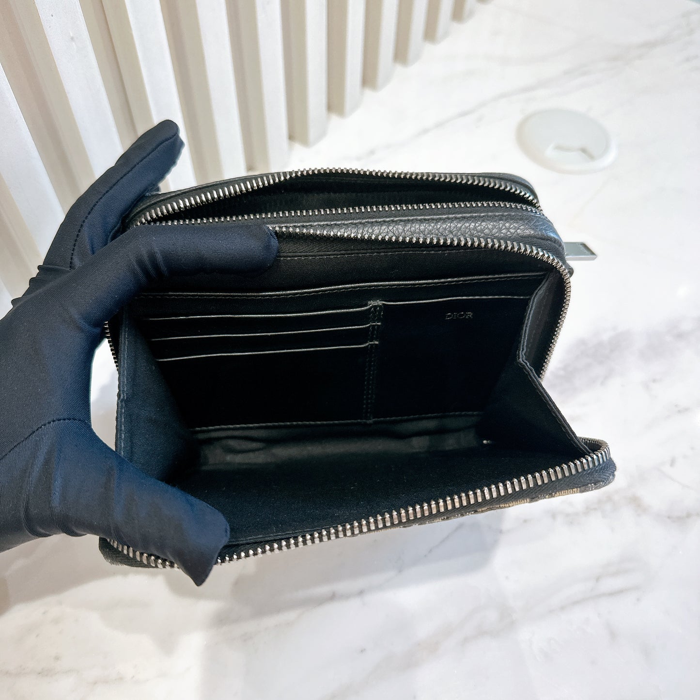Dior Zipped Pouch with Strap