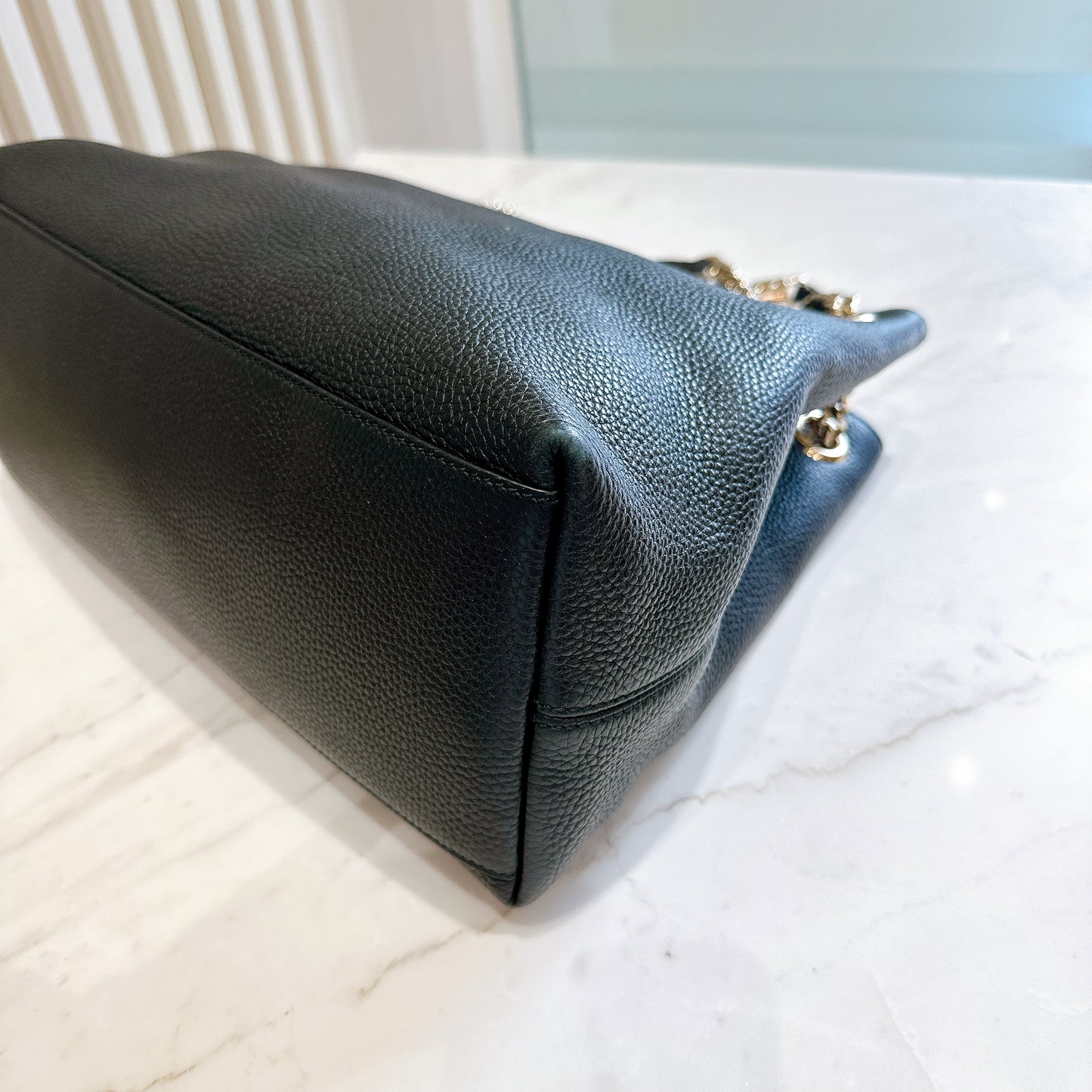 Gucci Soho Black Leather Handbag