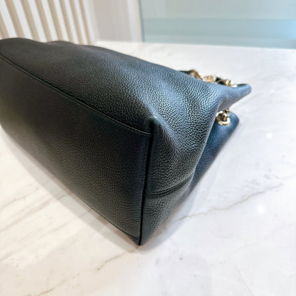 Gucci Soho Black Leather Handbag
