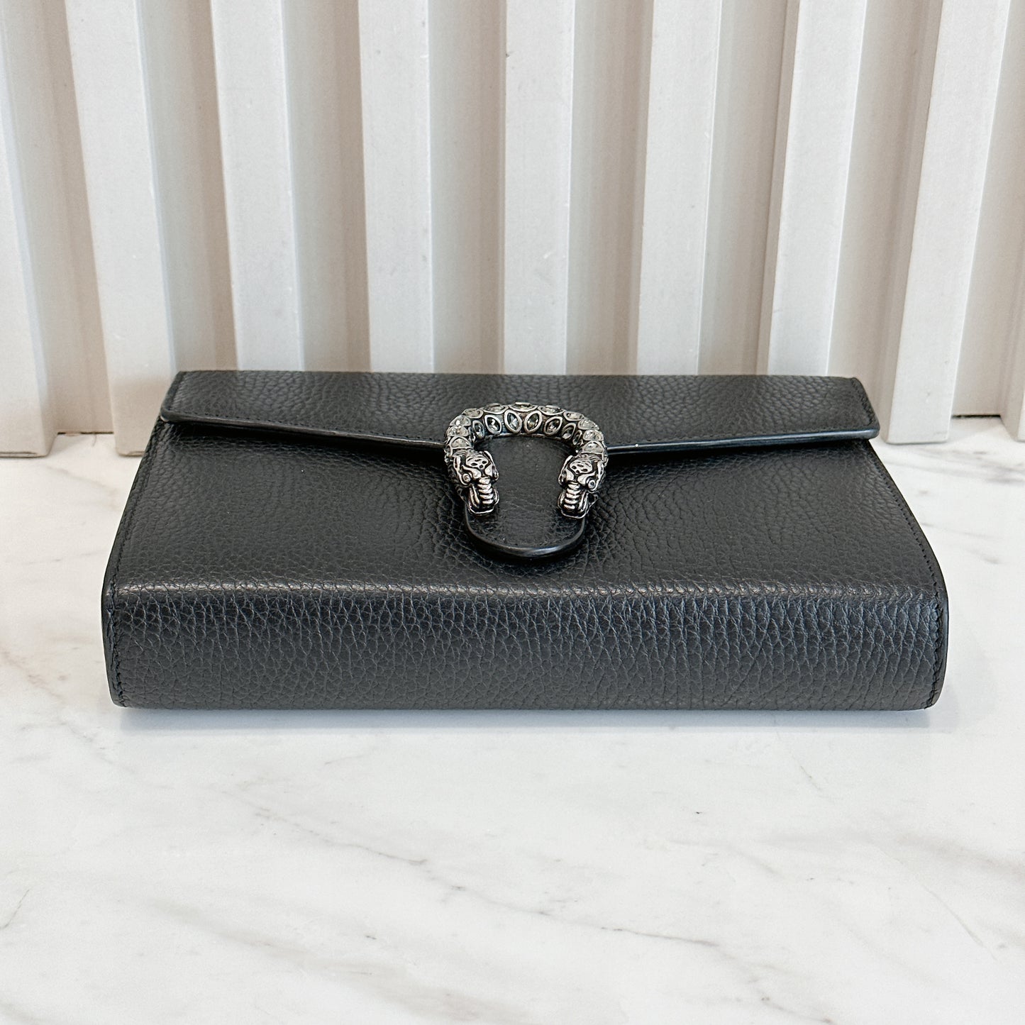 Gucci Dionysus Wallet On Chain in Black